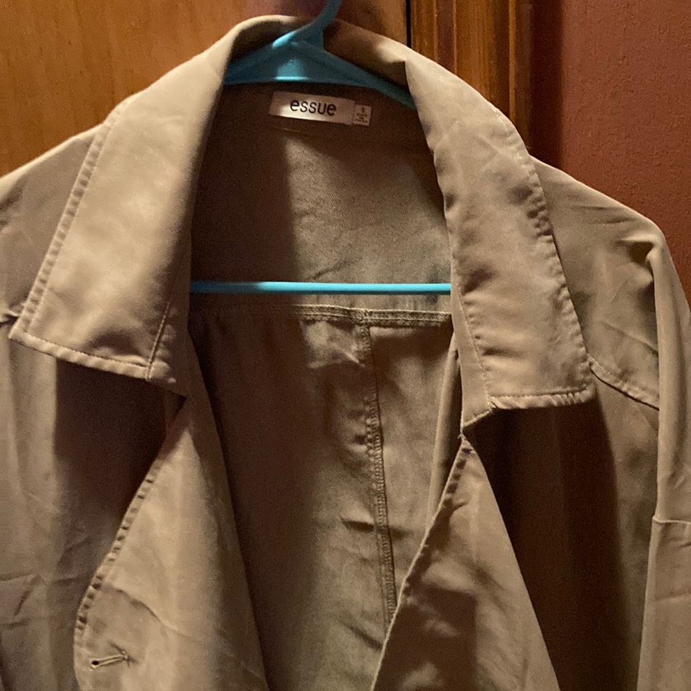 Beige, lightweight, dressy jacket